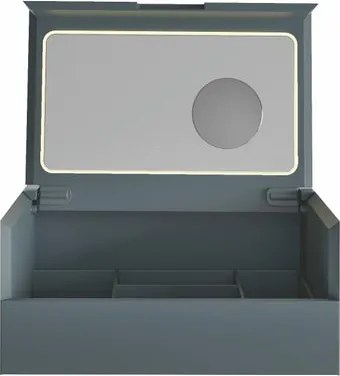 Base Kelly full optional alimentato a batteria con specchio e organizer interno H27 L50 P47 - colore a scelta - rivolgiti al nostro punto vendita