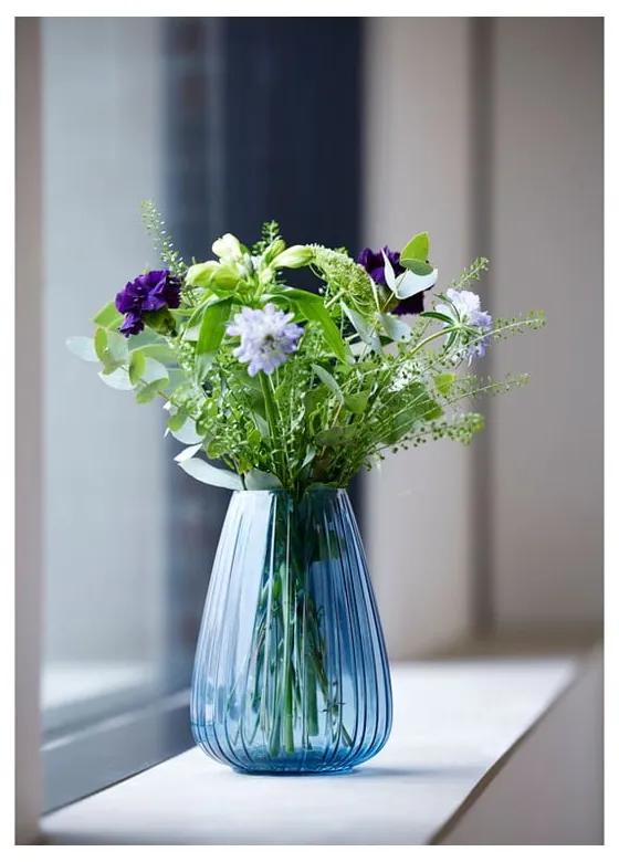 Vaso in vetro blu scuro Kusintha - Bitz