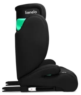 Lionelo - Seggiolino auto HUGO i-Dimensioni 100-150 cm nero