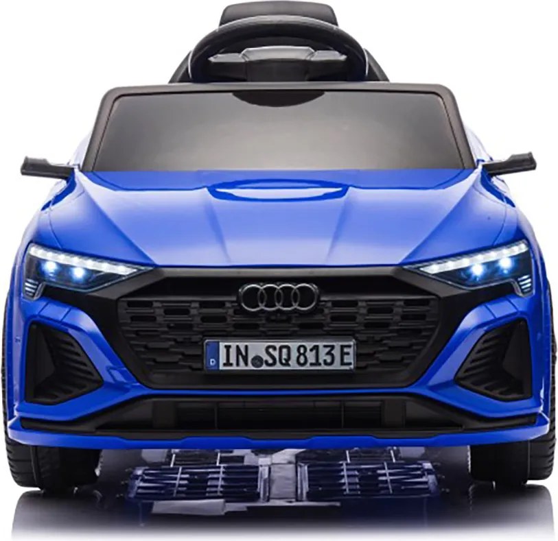 Macchina Elettrica per Bambini 12V Licenza Ufficiale Audi SQ8 E-Tron con Telecomando e Sedile Pelle Blu...