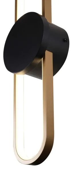 Applique LED FLORENTYNA LED/24W/230V 4000K oro/nero