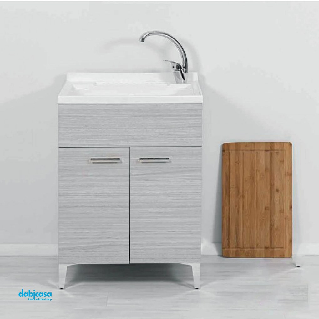 Lavatoio Linea "Stella" 60x50 Nobilitato Melaminico 18mm colore Grigio