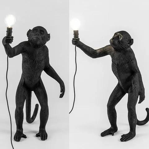 Seletti monkey standing lamp
