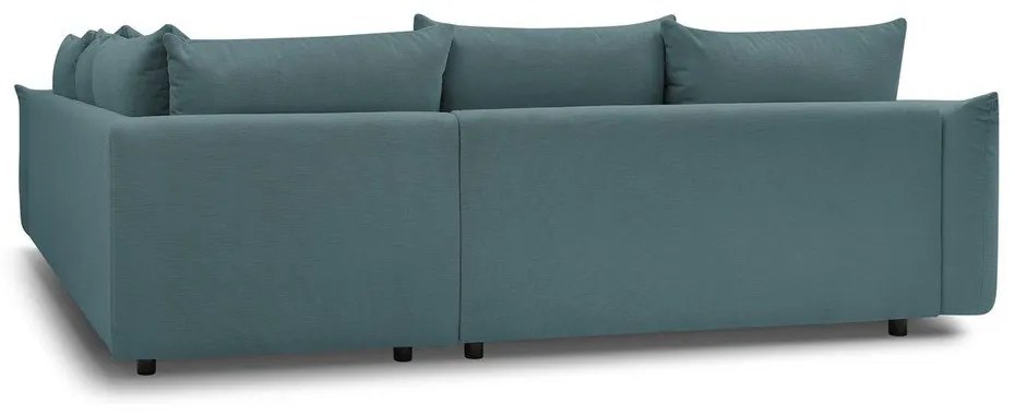 Divano angolare blu Ernest – Bobochic Paris