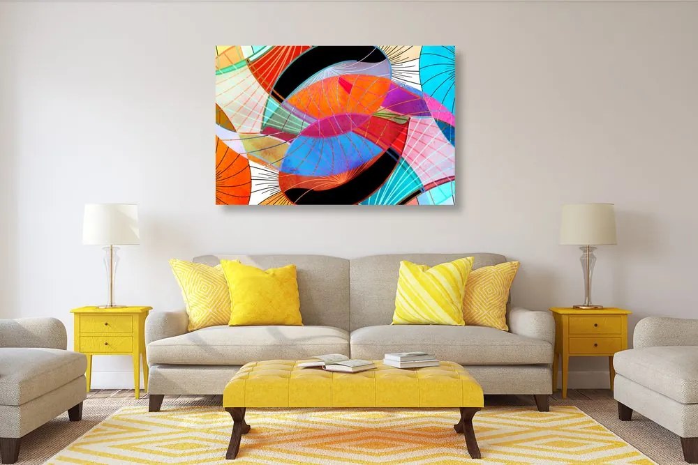 Quadro su tela – Astrazione colorata