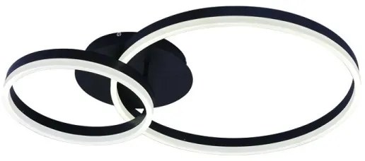 Plafoniera dimmerabile a LED/55W/230V 3000-6500K + telecomando