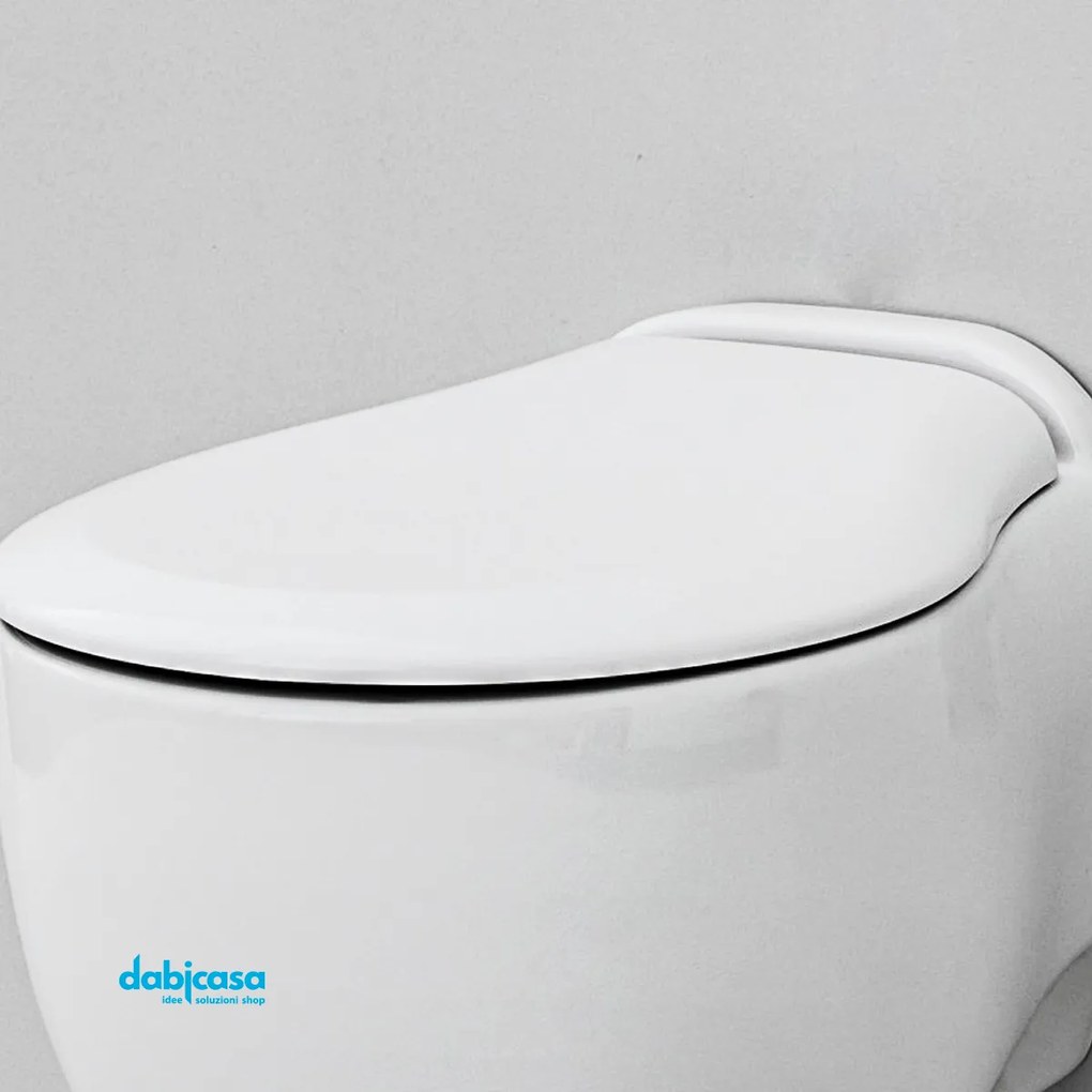 The Artceram "Blend" Copriwater Soft-Close Bianco Lucido