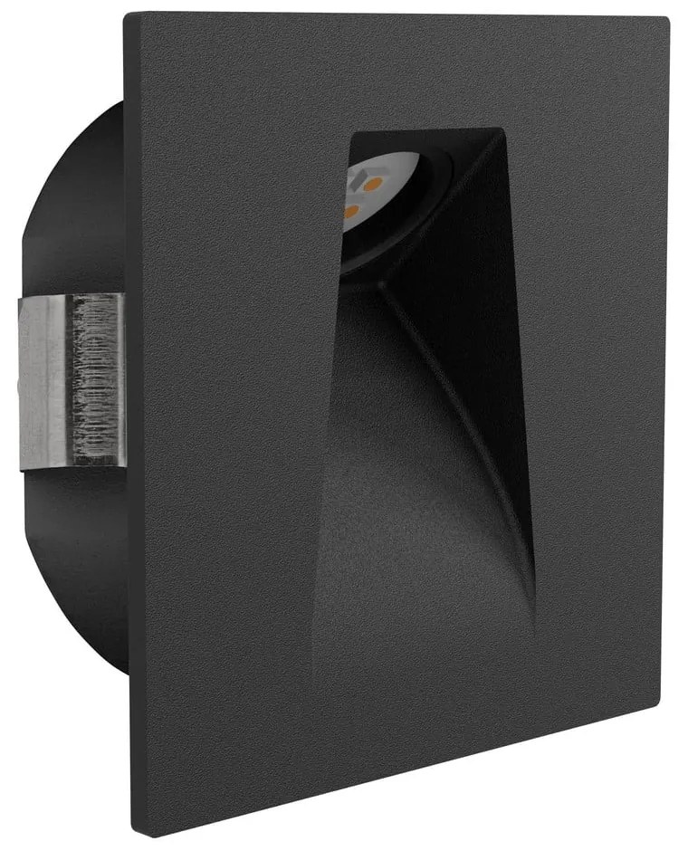 Lampada da parete LED nera MECINOS – EGLO