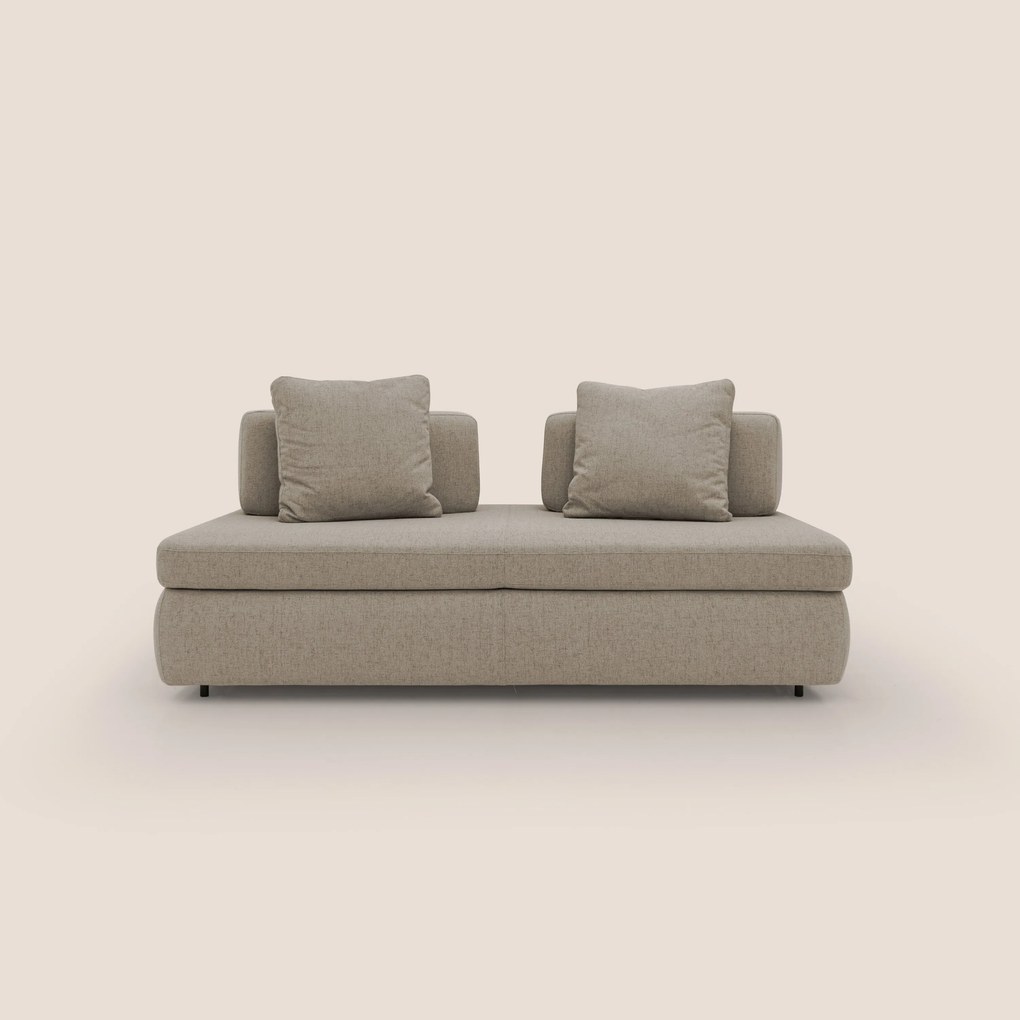 Gransasso Divano letto matrimoniale dal DESIGN innovativo in tessuto impermeabile T03