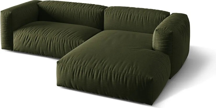 Divano angolare componibile verde (angolo destro) Martina - Micadoni Home