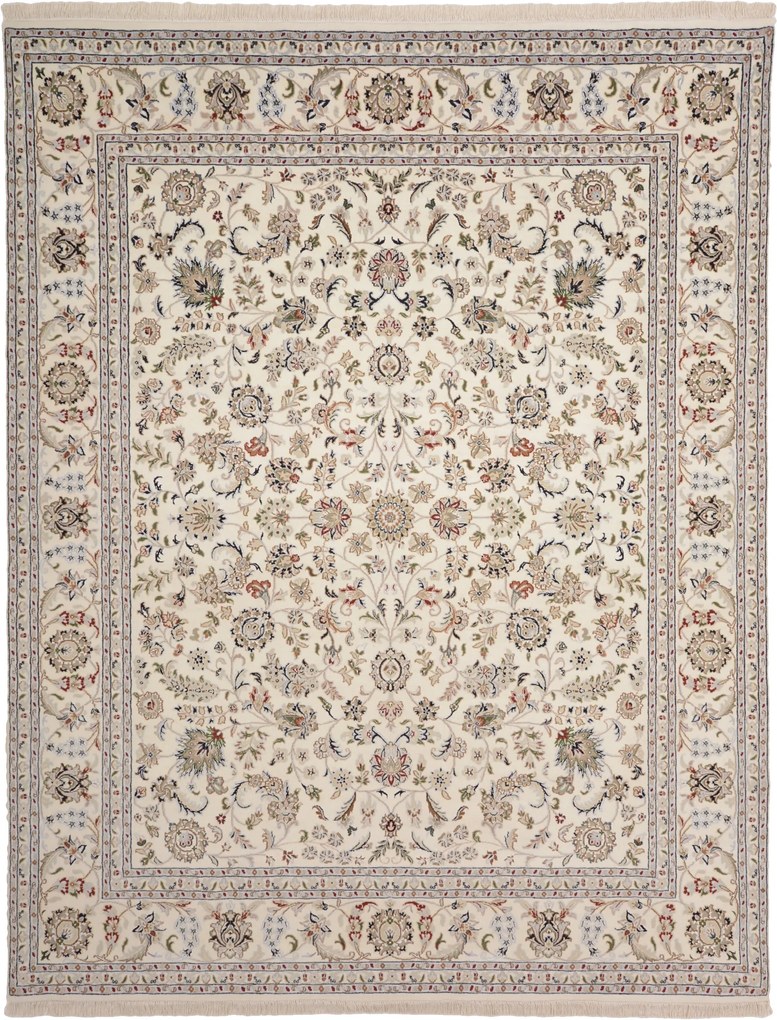 Kashan Tappeto 300 x 240 (Indian) Annodato A Mano