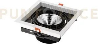 Incasso destiny per modulo led compatibile con ar111 18.5x18.5cm 1 ...