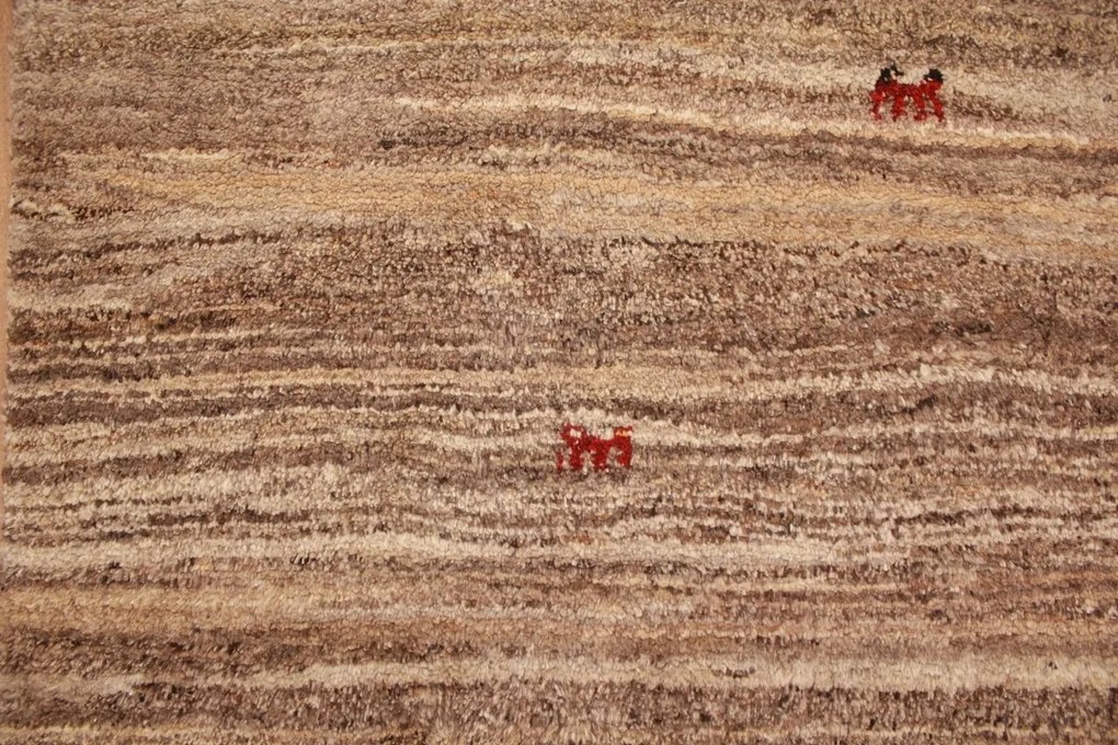 Gabbeh Tappeto persiano 110x130 (Iran) Annodato A Mano
