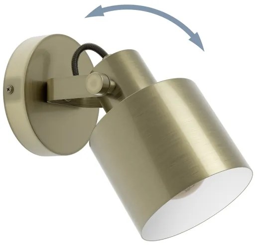 Eglo 43817 - Faretto da parete SOUTHERY 1xE27/40W/230V