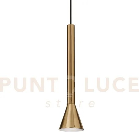 Diesis sospensione ottone d.6cm led 3000k 7w  560 lm