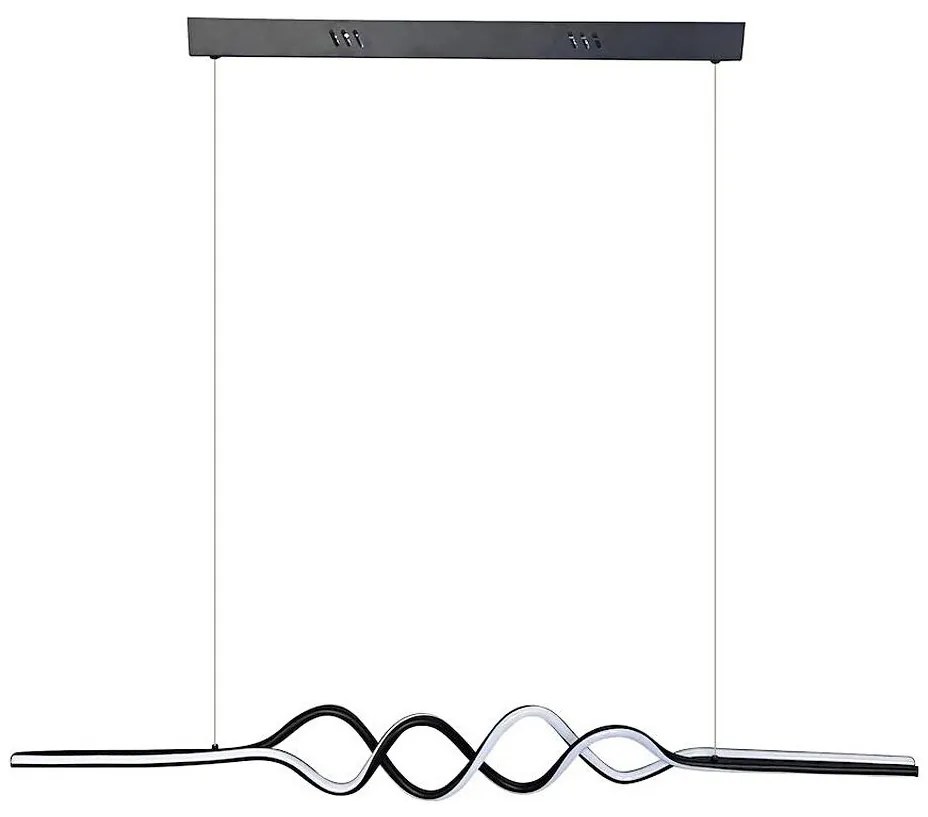 Lampadario LED a sospensione con filo ANCONA LED/36W/230V oro