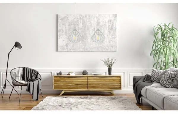 Lampadario a sospensione con filo CEED 2xE27/60W/230V