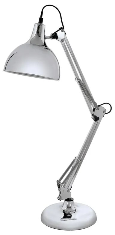 Lampada da scrivania industriale flessibile Borgillio E27 EGLO