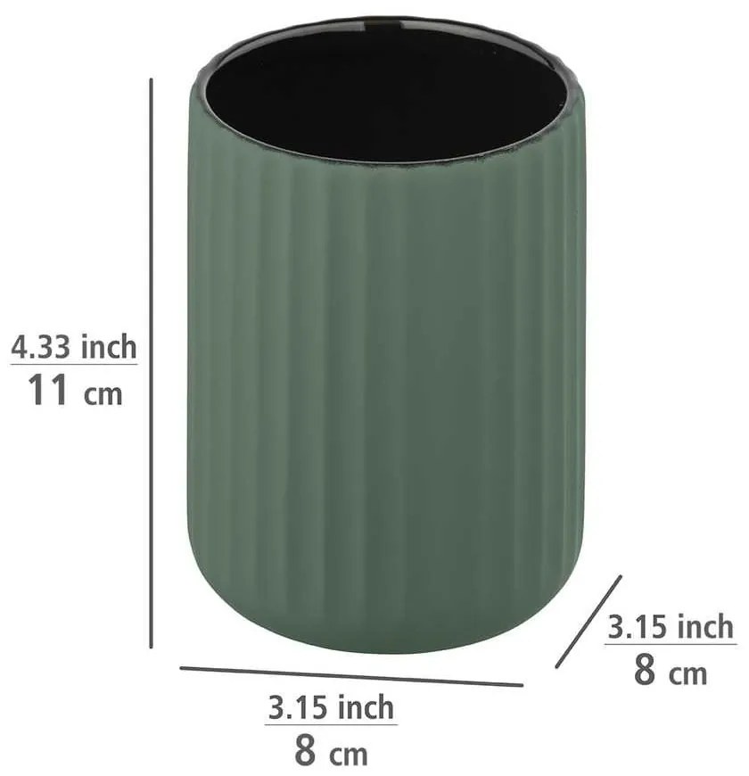 Set di accessori da bagno verde Belluno - Wenko