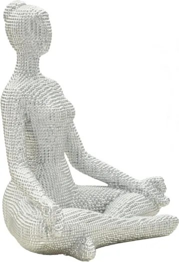 Donnina Yoga Silver Cm 20,5X15,5X23