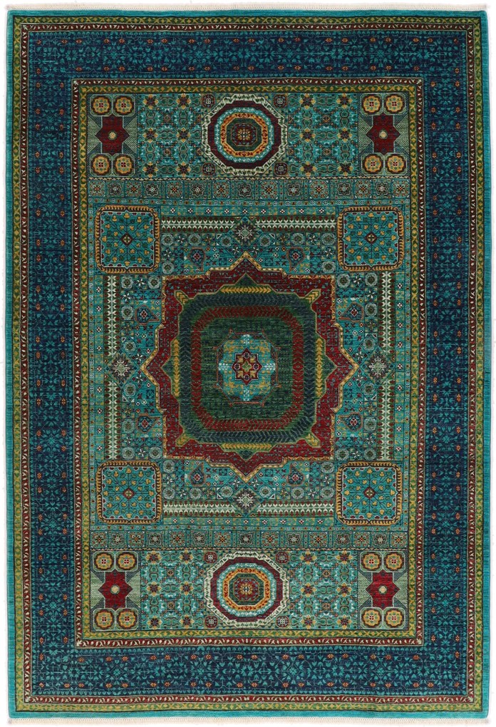 Mamluk Tappeto 210x310 (Afghanistan) Annodato A Mano