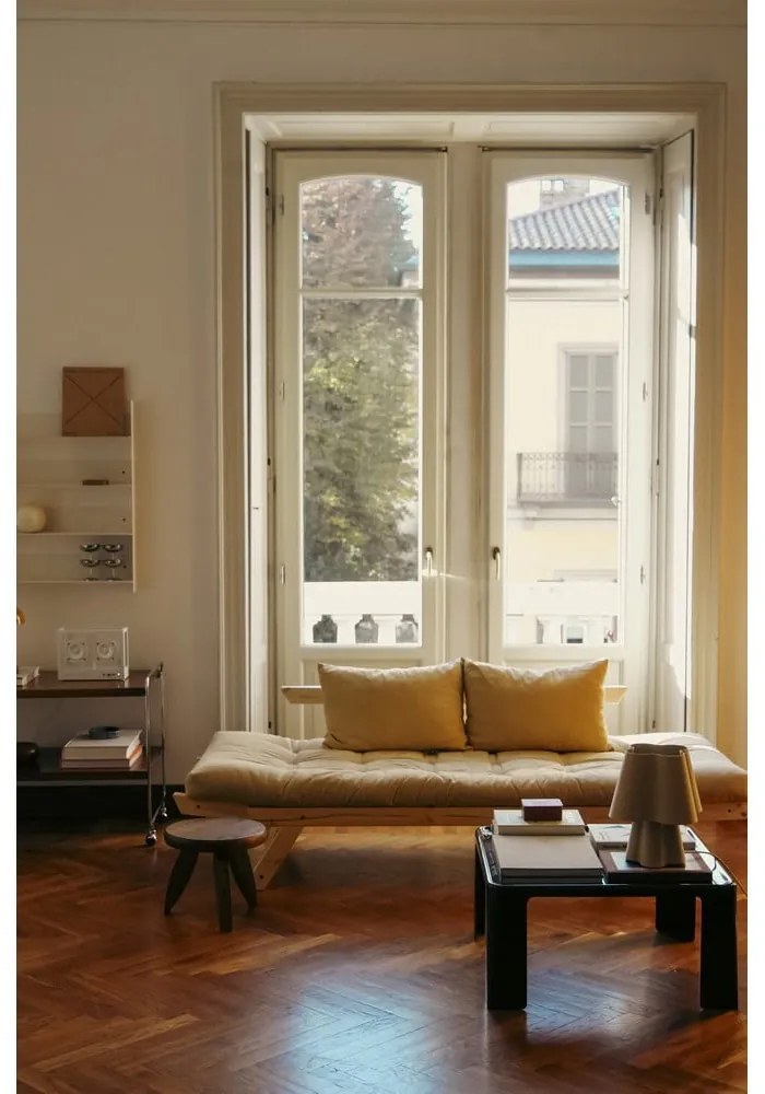 Divano variabile Naturale Chiaro/Bordeaux Bebop - Karup Design