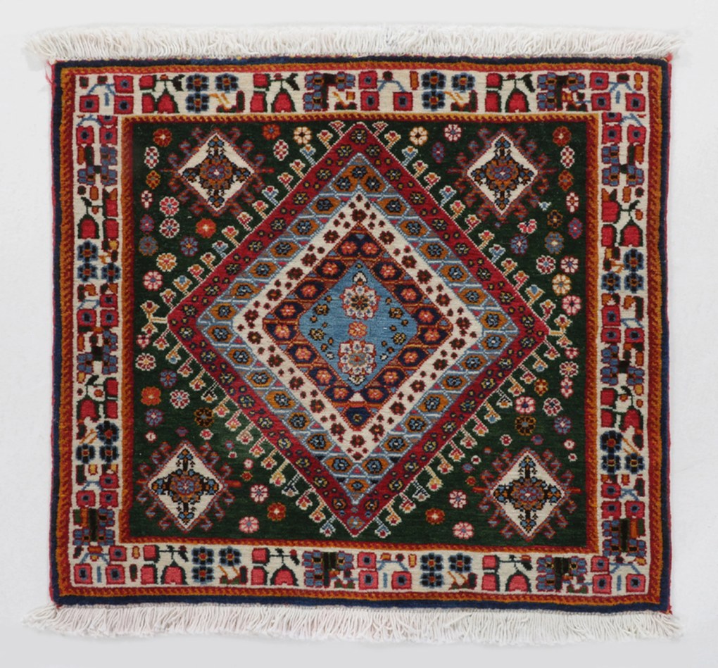 Gashghai Tappeto 60 x 60 (Iran) Annodato A Mano