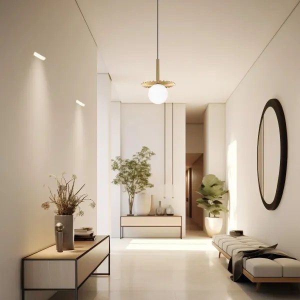 Lampadario a cavo CHITA 1xG9/5W/230V oro