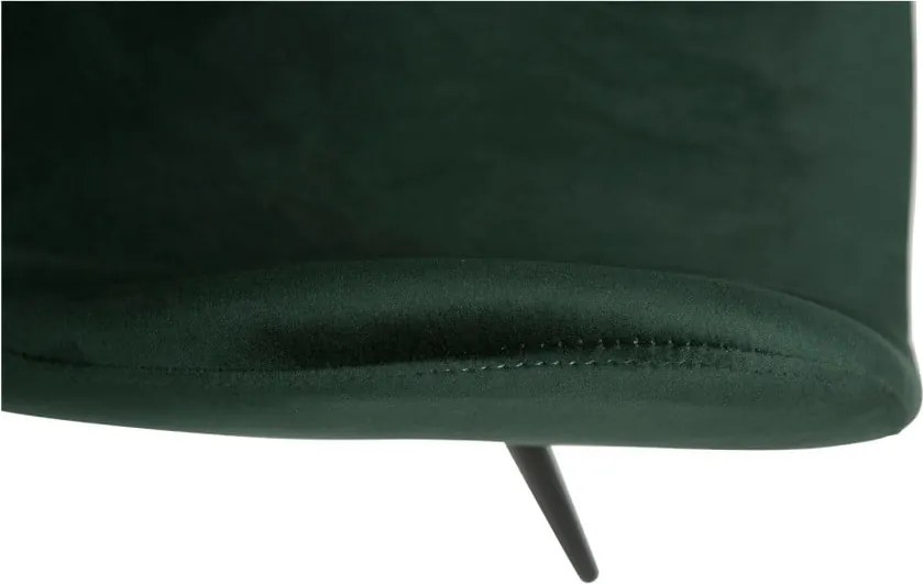 Sedia da pranzo verde in imbottito con braccioli Gaia – DAN-FORM Denmark