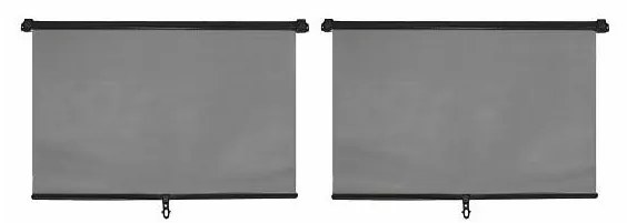 Tenda da sole 45 cm 2 pz grigio