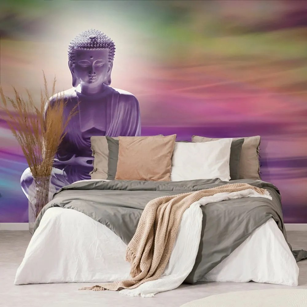 Carta da parati autoadesiva – Buddha su sfondo astratto