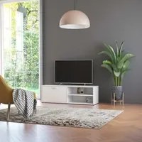 Mobile Porta TV Bianco 120x34x37 cm in Legno Multistrato cod 11620