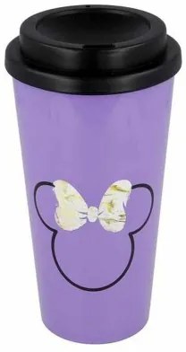 Bicchiere con Tappo Minnie Mouse 01049 (520 ml)