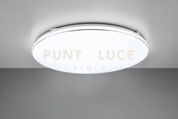 Blanca plafoniera led 46w  5600lm, 4000k rotonda dimmerabile con in...