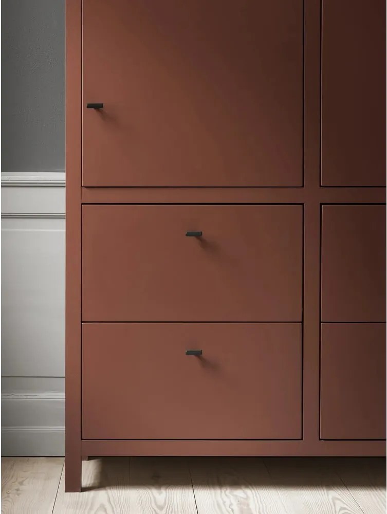 Set di ganci da parete grigi in metallo 2 pz Rof – Blomus