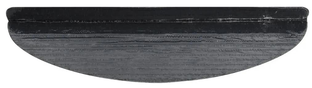 Tappeti Adesivi per Scale 15 pz 56x17x3 cm Nero