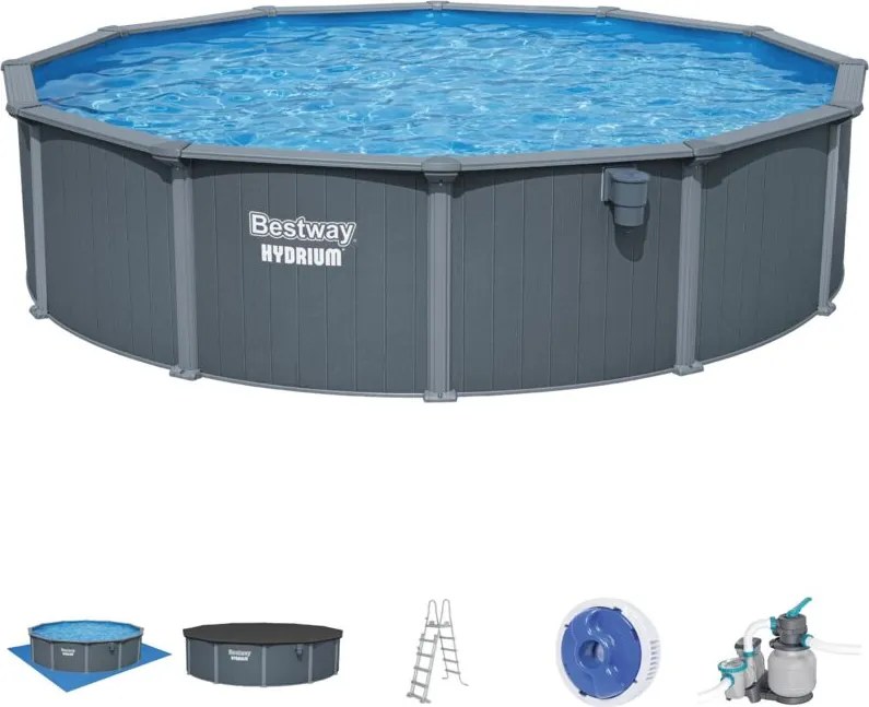 Bestway 561CS-8 Set piscina fuori terra Hydrium da 549x132 cm