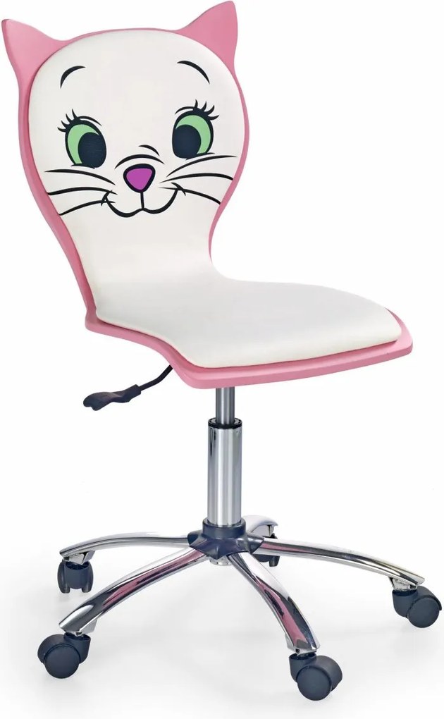 Sedia da scrivania per bambini Kitty 2 rosa