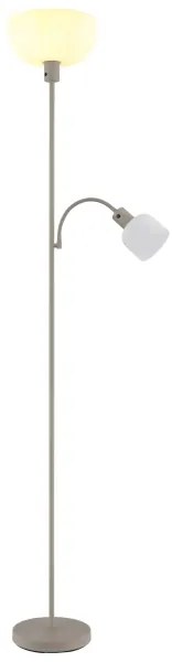 Globo 59947S - Lampada da terra HINTON 1xE27/40W/230V + 1xE14/25W