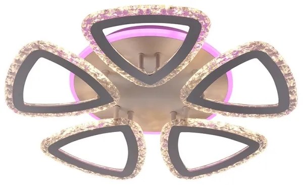 Lampadario LED RGB dimmerabile 70W 230V 3000-6500K con telecomando