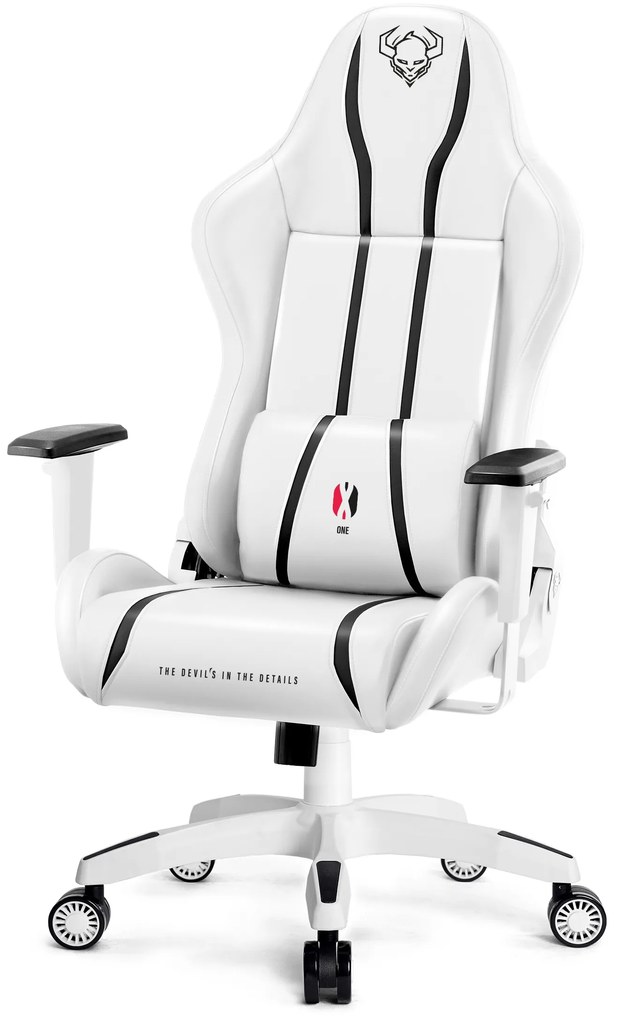 Sedia da gaming Diablo X-One 2.0 Normal Size: Bianco-Nero