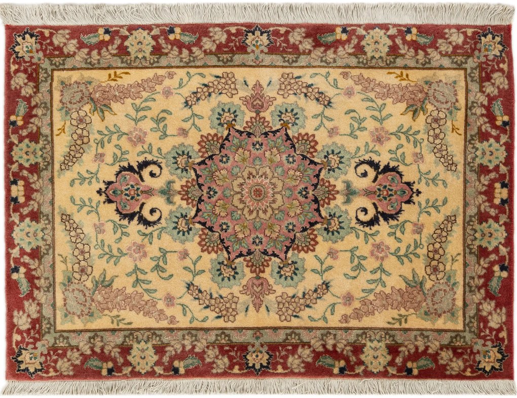 Tabriz Tappeto 70 x 100 (Iran) Annodato A Mano
