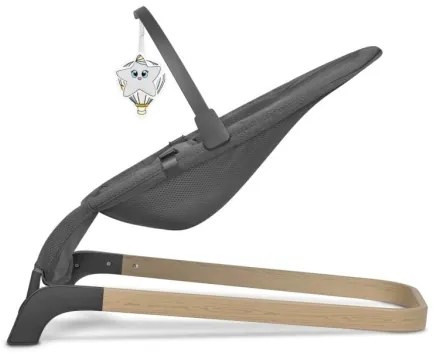 Lionelo - Altalena per bambini JUNE grigio