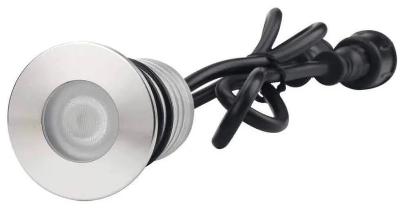 Faretto LED 3W RGB DMX512 per Piscine e Fontane IP68 - Professional Colore RGB