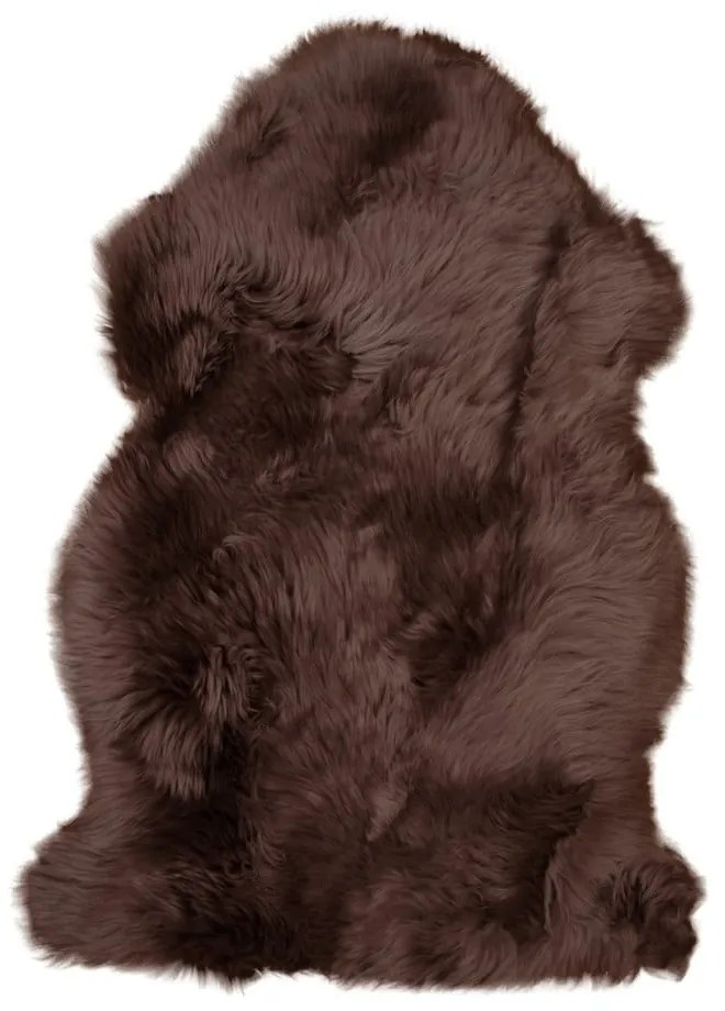 Tmavě hnědá ovčí kožešina House Nordic