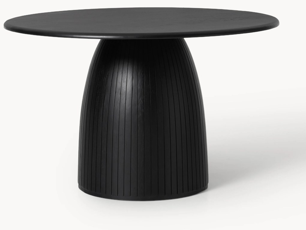 Tavolo rotondo con struttura millerighe Nelly, varie misure