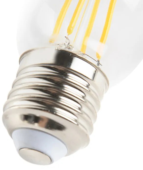 Set di 5 lampadine LED a globo dimmerabili E27 5W 470lm 2700K