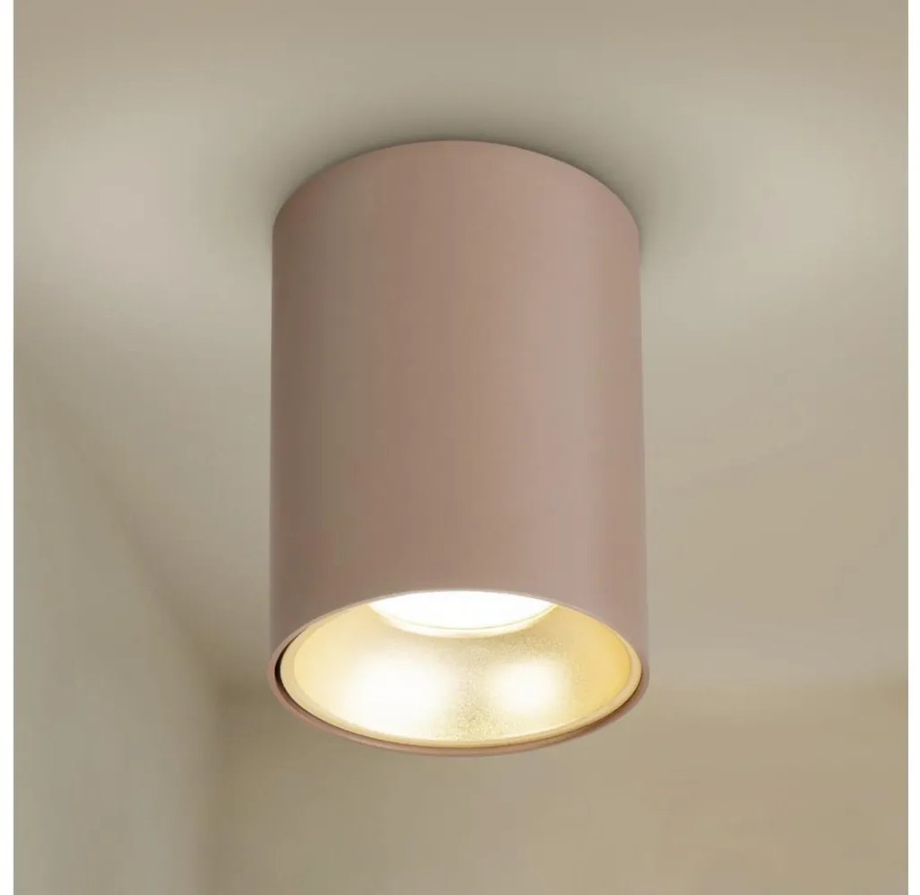 Brilagi - Faretto LED RGBW dimmerabile TRINE 1xGU10/30W/230V beige/dorato