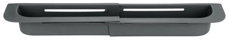 Scolapiatti allungabile per lavello grigio in plastica 49,5x8,5 cm Fino – Wenko