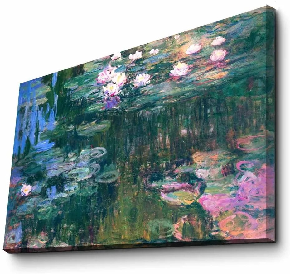 Riproduzione murale su tela, 45 x 70 cm Claude Monet - Wallity